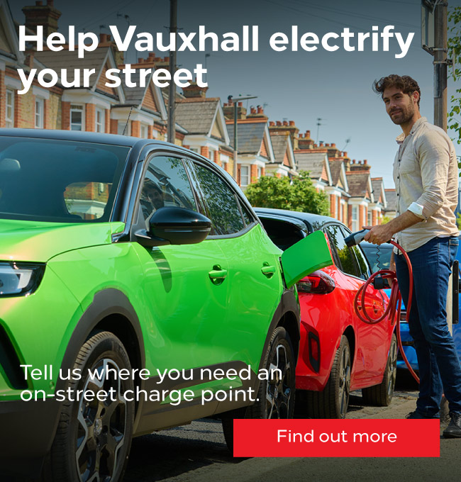 Vauxhall electrify your street BSM 290823