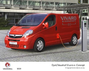 Vauxhall to showcase new electric van