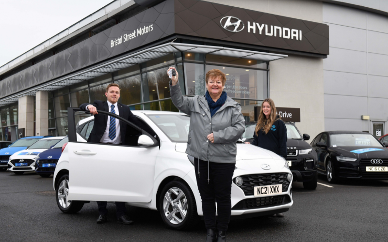 New Year, New Car For St Oswald's Hospice Supporter