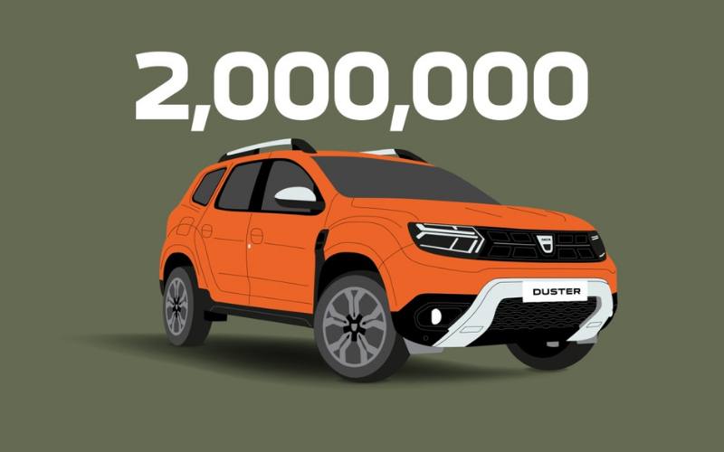 Dacia Duster Reaches 2 Million Sales Globally