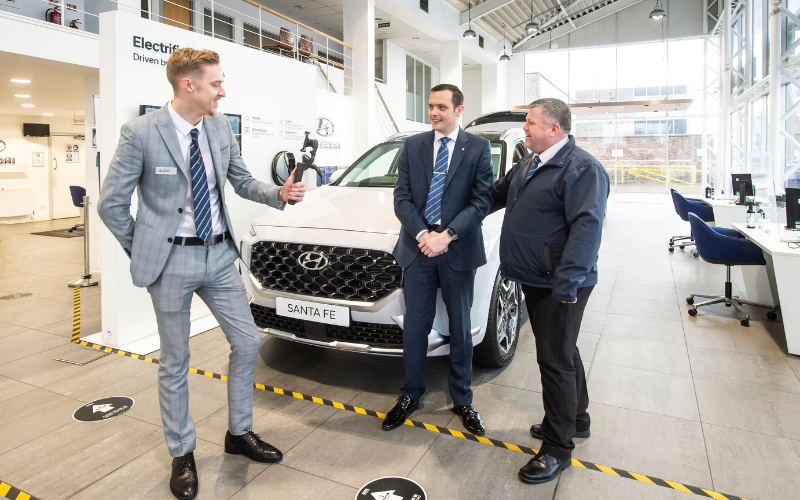 International Award For Macklin Motors Edinburgh Dealership