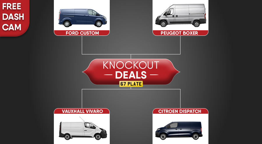 67-plate van sale - order yours NOW!