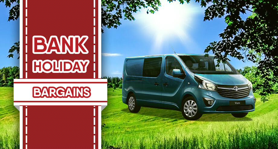 Bank Holiday Bargains - new van savings from Vansdirect!