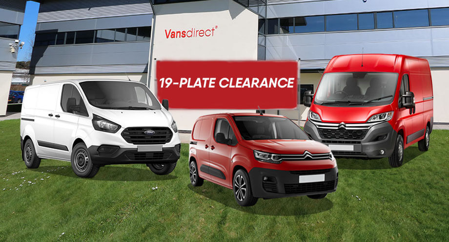 19-plate clearance - cheap vans for sale