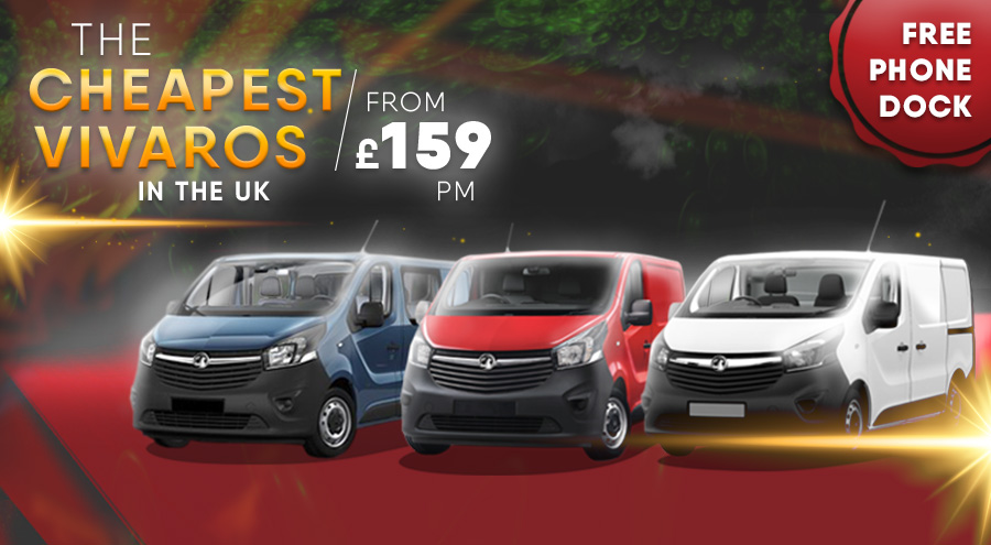 The cheapest Vauxhall Vivaro vans in the UK!