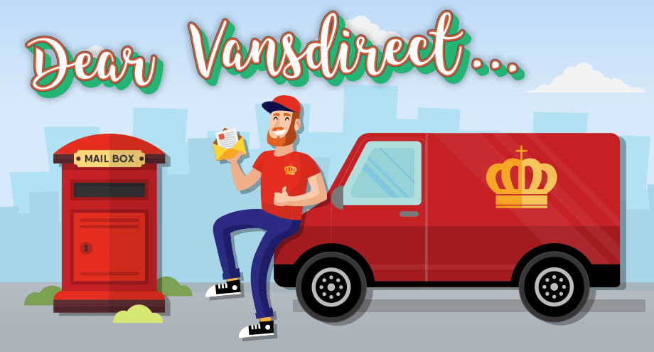 Dear Vansdirect - Pick-up for personal use