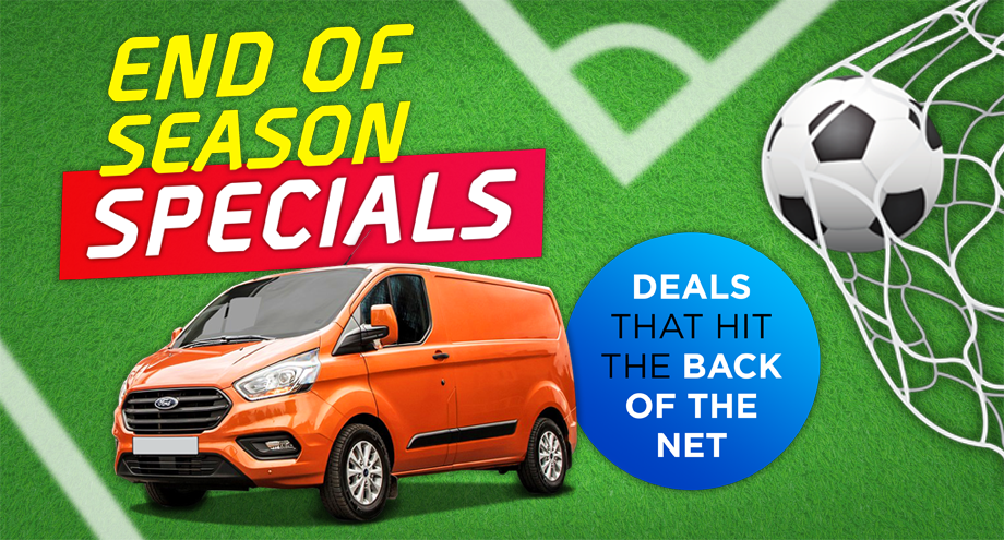 End of Season Specials - New Van Deals that Hit the Back of the Net