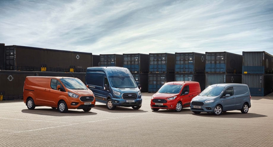 The evolution of the Ford Transit van