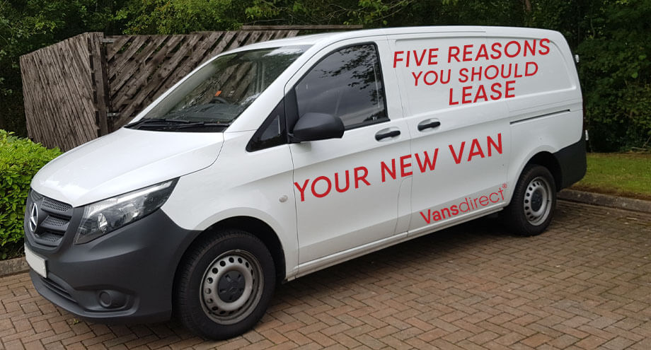 Five reasons you should lease your new van
