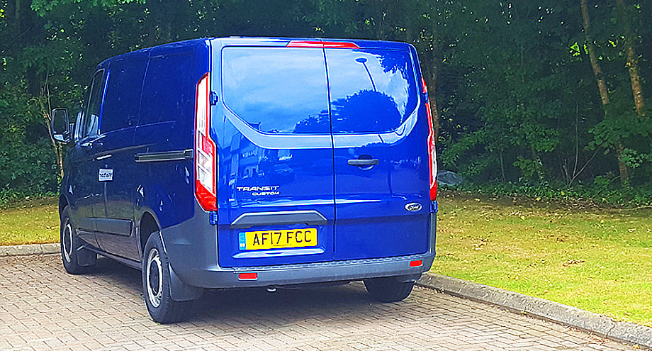 Ford Transit Custom - Up close and personal