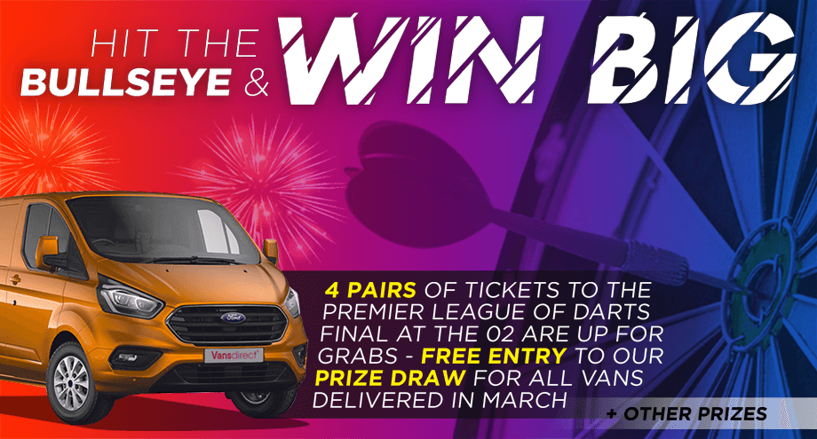 Hit the bullseye & win big at Vansdirect this March!