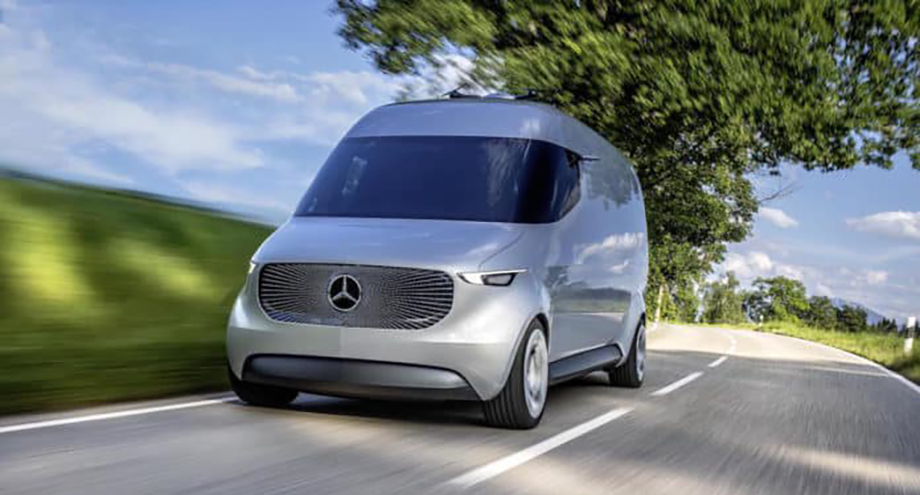 Mercedes' new van delivery concept