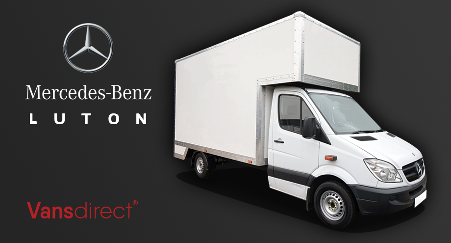 Mercedes Sprinter Luton van - perfect for all your delivery needs!