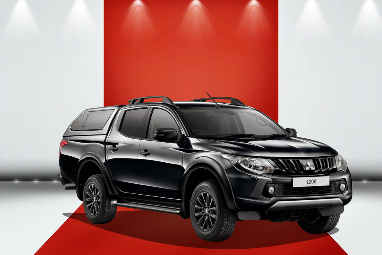 Mitsubishi L200 Barbarian Black edition available from Vansdirect NOW!