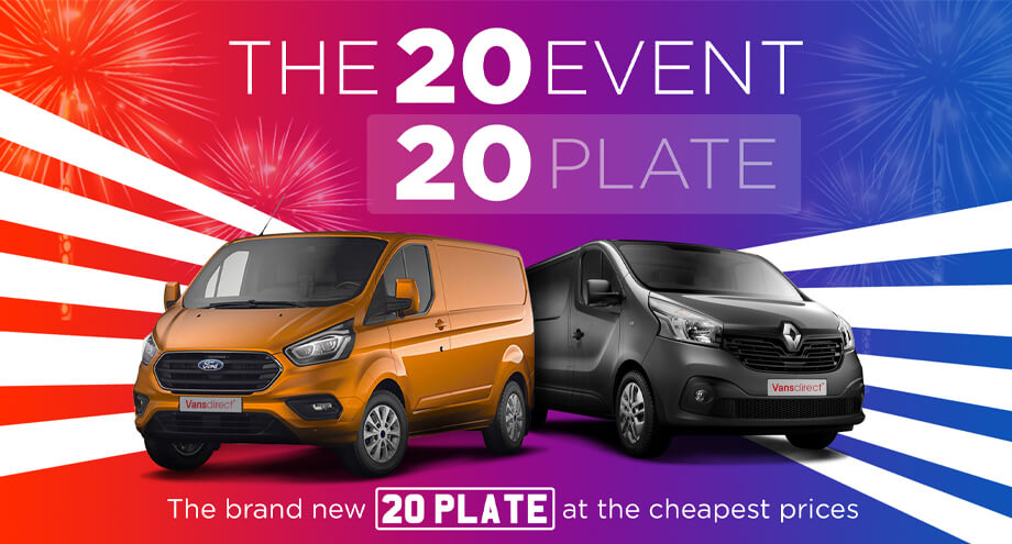New 20-plate vans are here