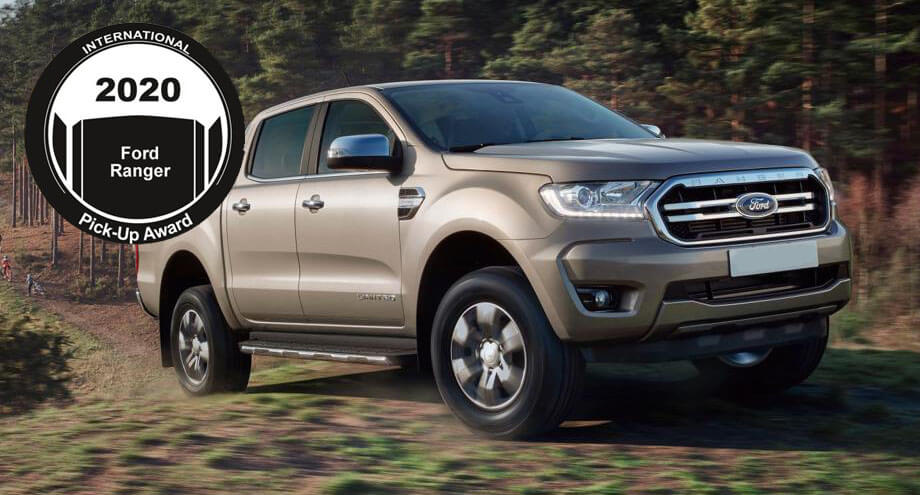 New Ford Ranger claims International Pickup Award 2020!