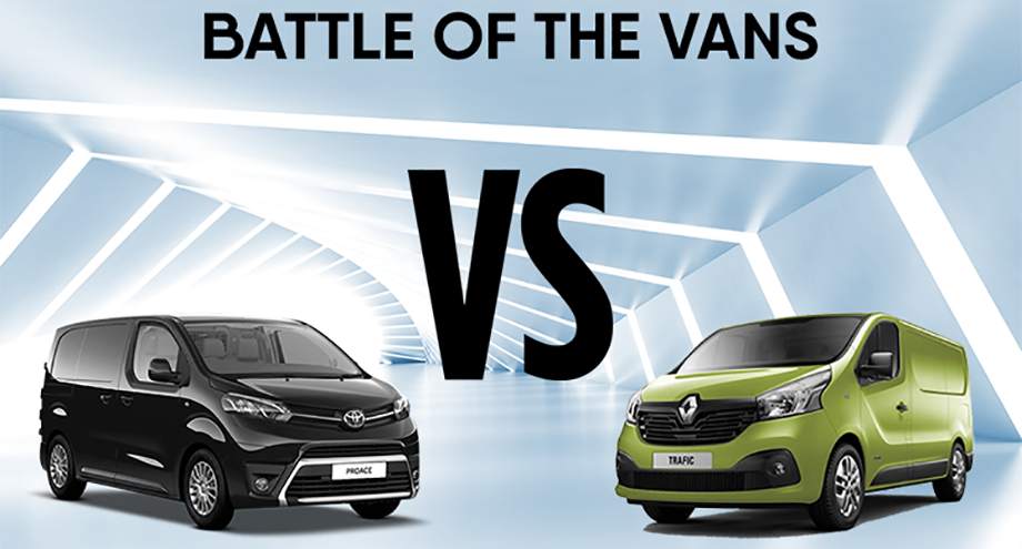 New van battle: Renault Trafic v Toyota Proace