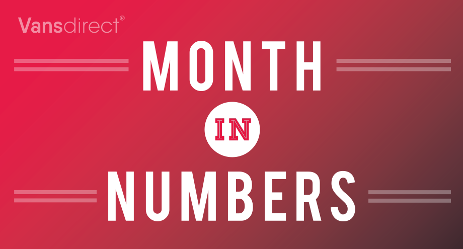 New van infographic - August in numbers