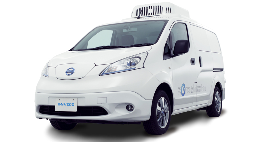 Nissan vans unveil e-NV200 Fridge van concept