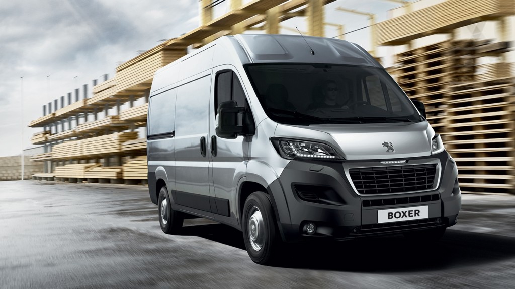 Peugeot Boxer - large vans built for tradesmen