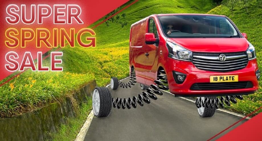 Super Spring Sale - New van leasing bargains!