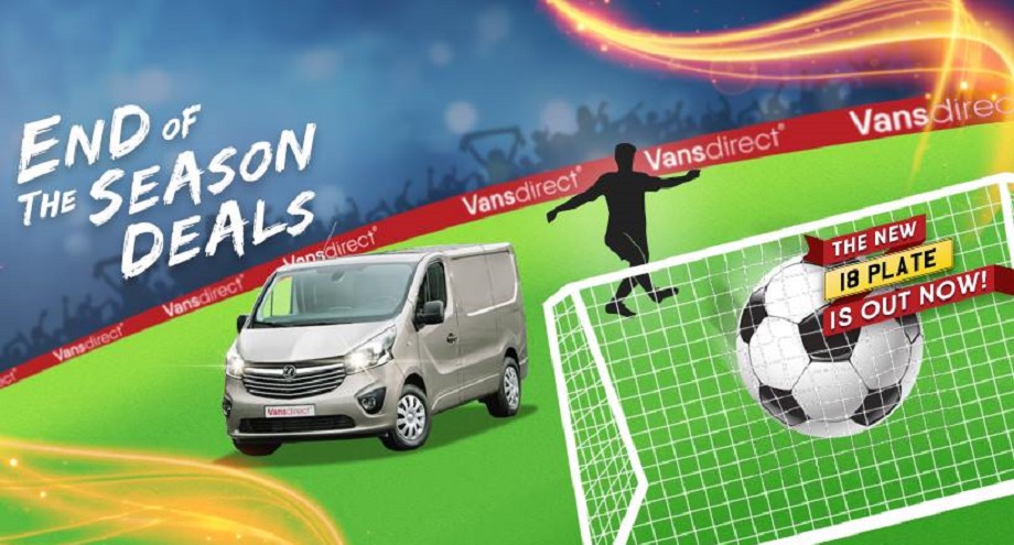 End of season deals - Table topping offers on new vans!