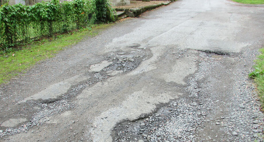 Van drivers spend  £1.1 billion repairing pothole damage each year