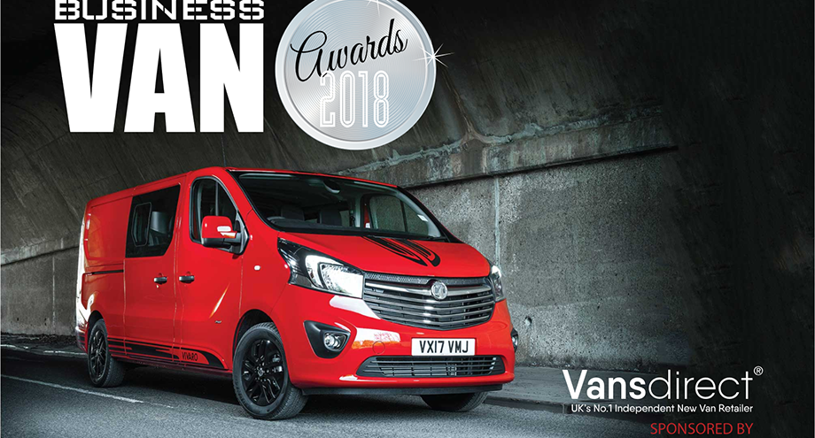 Vansdirect sponsoring the Business Van Awards 2018!