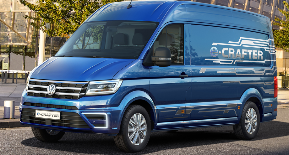 New Volkswagen Crafter Electric van fleet trials ongoing!