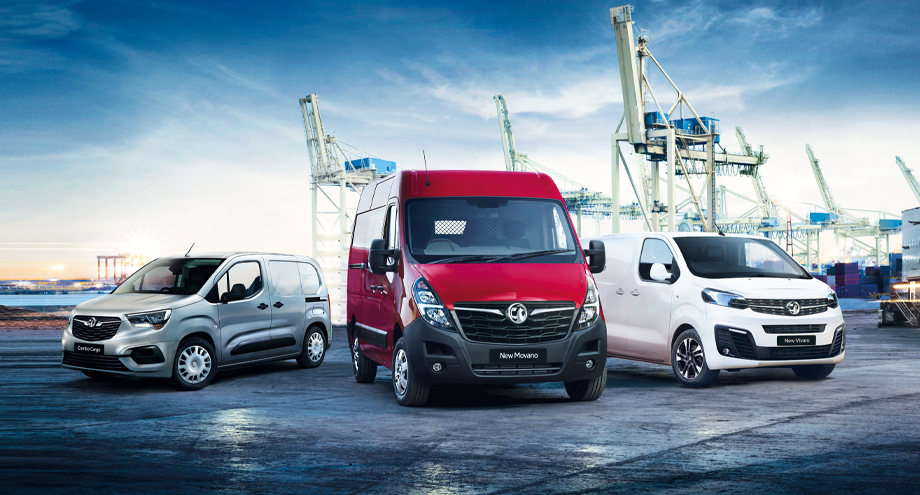 What Vauxhall vans are available at Vansdirect?