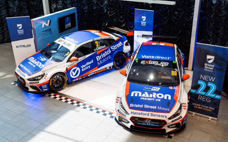 Bristol Street Motors Takes On Title Sponsorship Of EXCELR8 BTCC Team