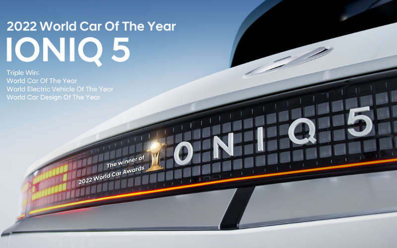 Hyundai IONIQ 5 Wins Three World Car Awards at New York International Auto Show