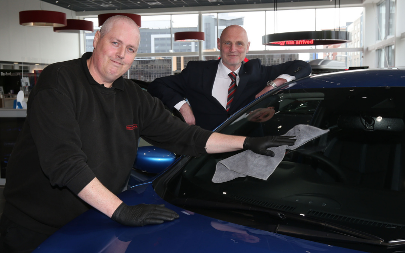 National Award For Glasgow Motor Dealership Valeter