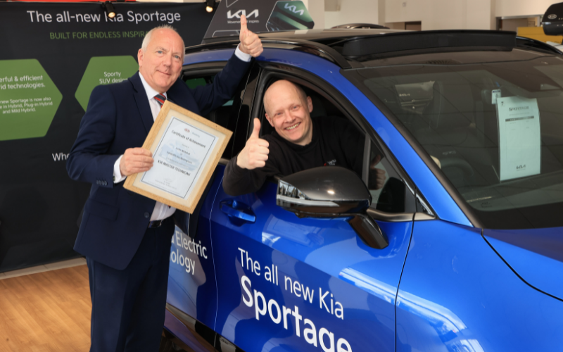 National Award For Nottingham Motor Dealership Technician