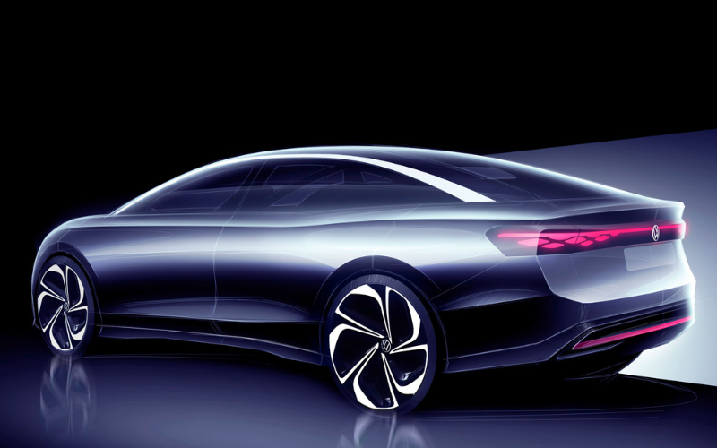 Volkswagen Reveals Early Glimpse of First Fully Electric Limousine ID. AERO