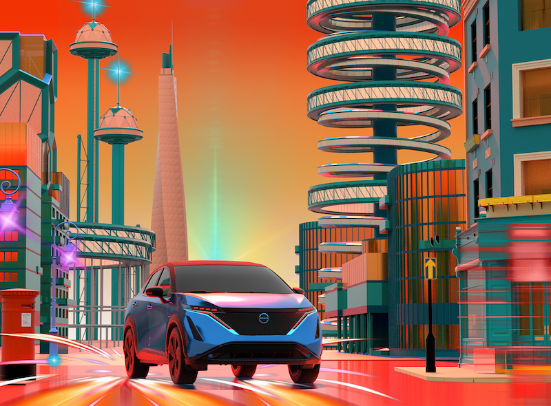 Nissan ARIYA Takes Trip into the Metaverse With 'Electrified Art' Campaign