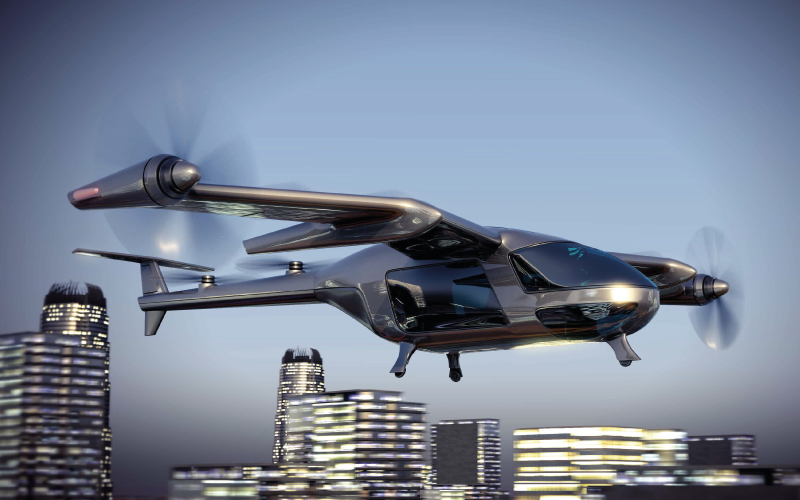Flying Taxis in City Centres by 2026?