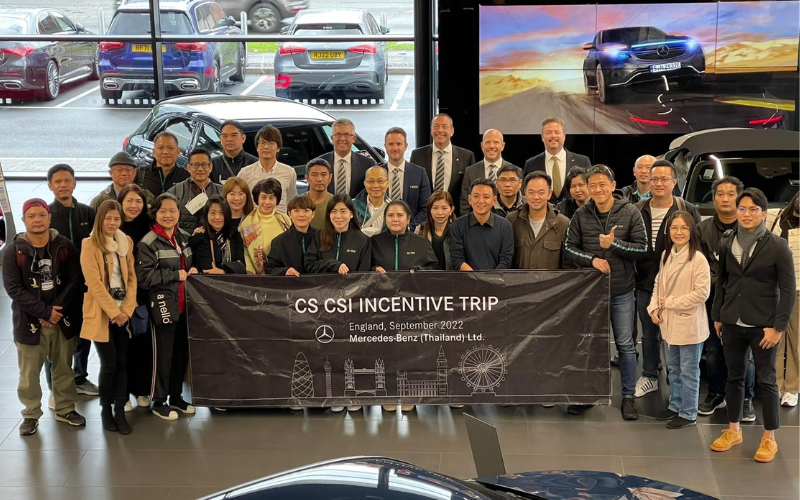 VIP Thai Visitors for Reading Car Dealership