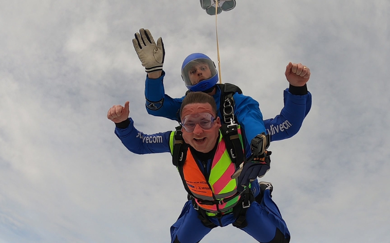 Charity Skydive Challenge For Bristol Street Motors Ford Colleagues