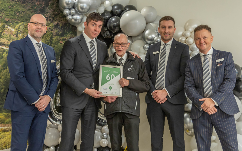 'Diamond' Colleague's 60 Years Of Work Recognised In Presentation