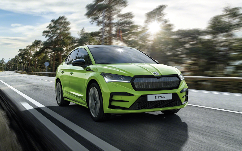 SKODA Enyaq Coupe iV vRS Available to Order Now