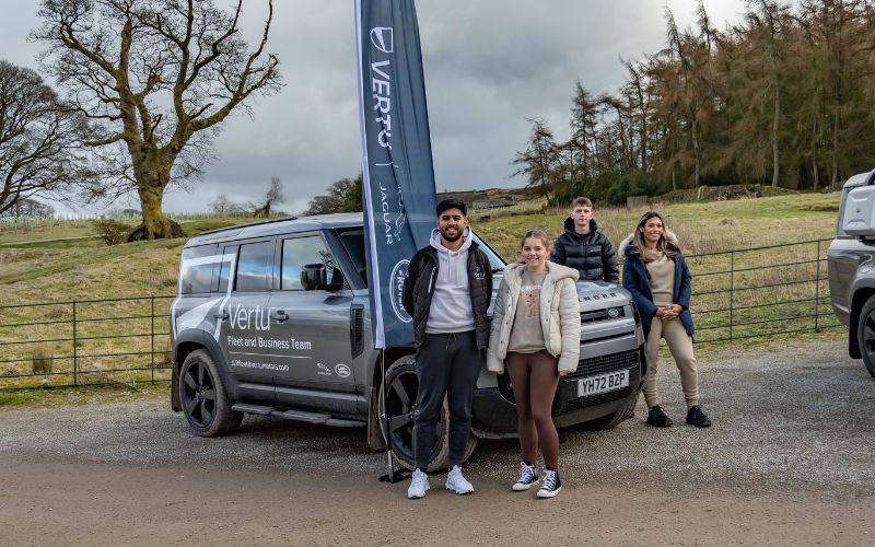 Bolton Youngers Enjoy Land Rover Experience