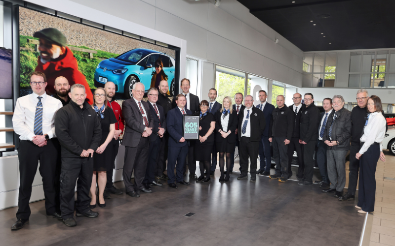 MP Helps Celebrate Hereford Motor Retail Colleagues' Long Service