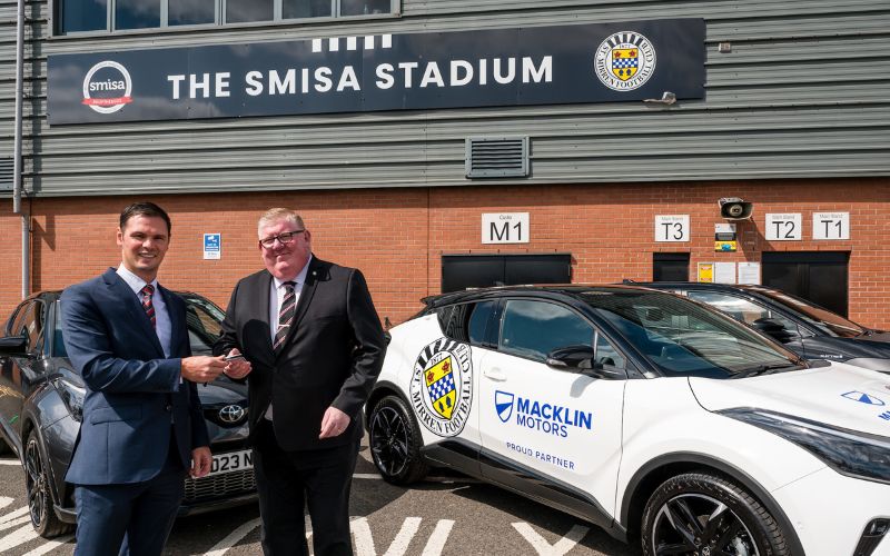 Macklin Motors Toyota Announce Key Partnership With St Mirren Football Club