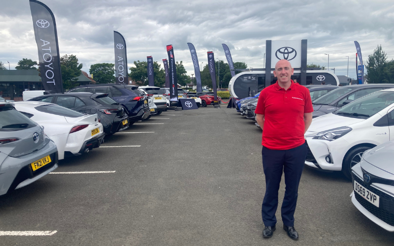 Huge Selection of Toyotas Land at Ayr Roadshow Event Ahead of Dealership Opening