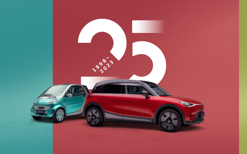 Smart Celebrates Its 25th Anniversary - Discover the Brand's History and Future
