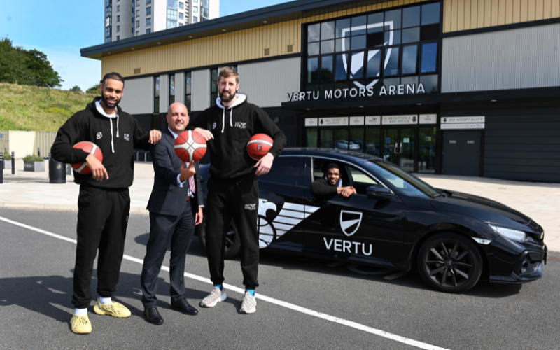 Vertu Motors Drives Forward With Newcastle Eagles Partnership