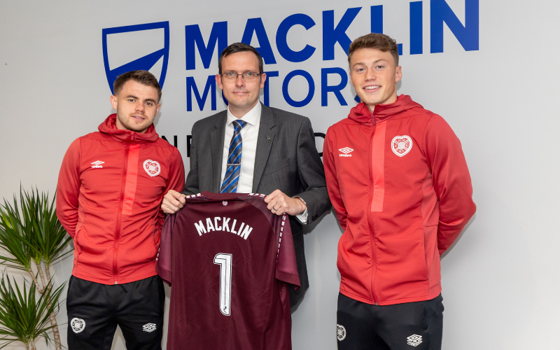 Macklin Motors And Hearts Drive Forward Partnership