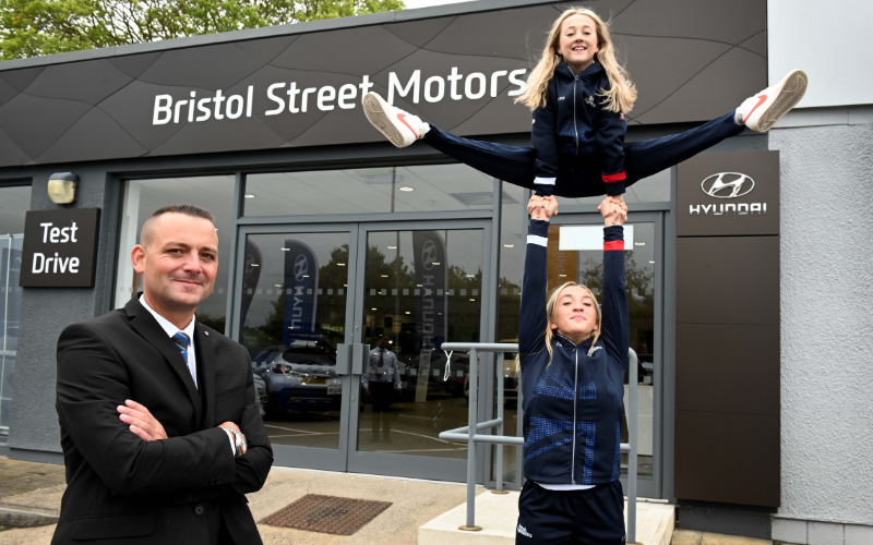 Gymnast Duo to Represent Great Britain After Dealership Donation