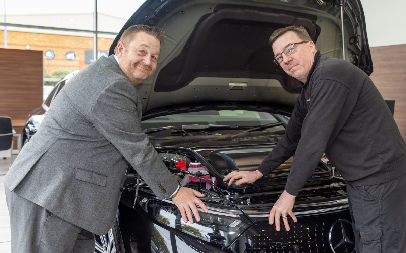 Vertu Mercedes-Benz of Aylesbury Boasts Leading High Voltage Tech Expert